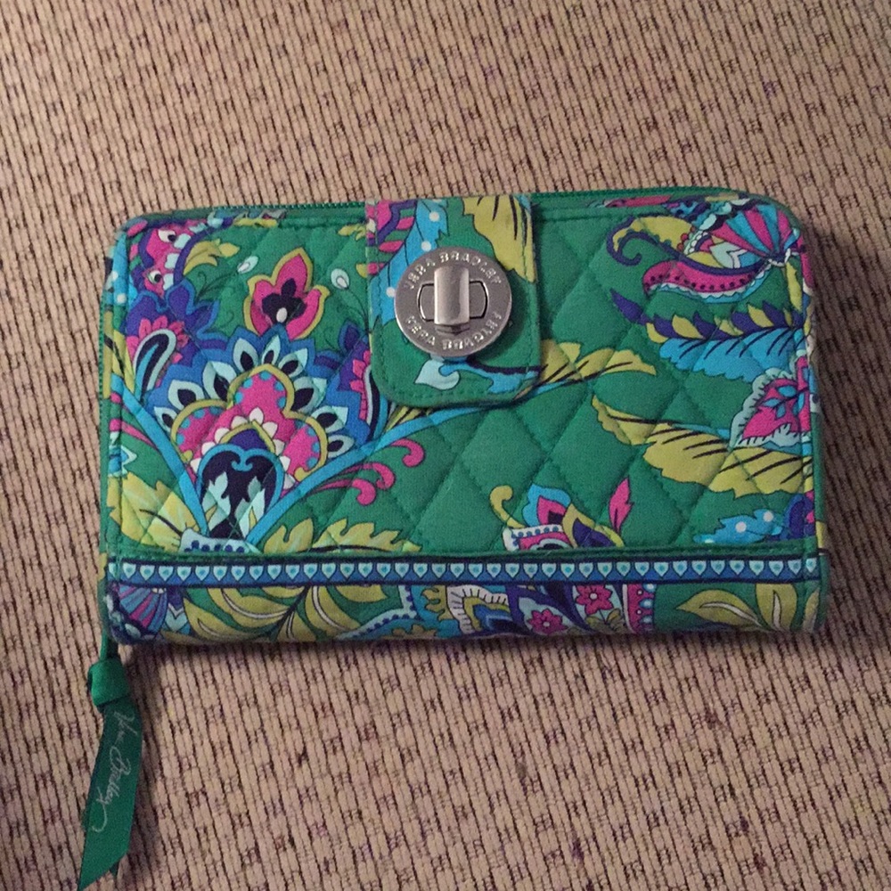 Vera Bradley Turn Lock Wallet